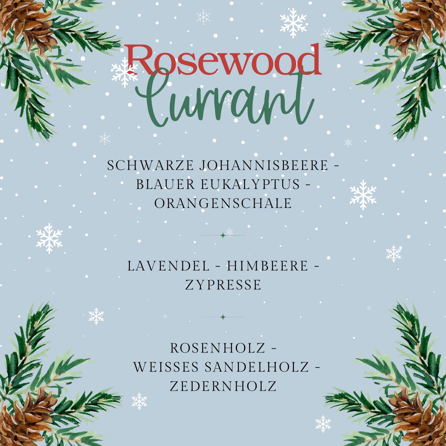 ROSEWOOD CURRANT - 300g