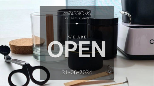 25∙PASSIONS we are open