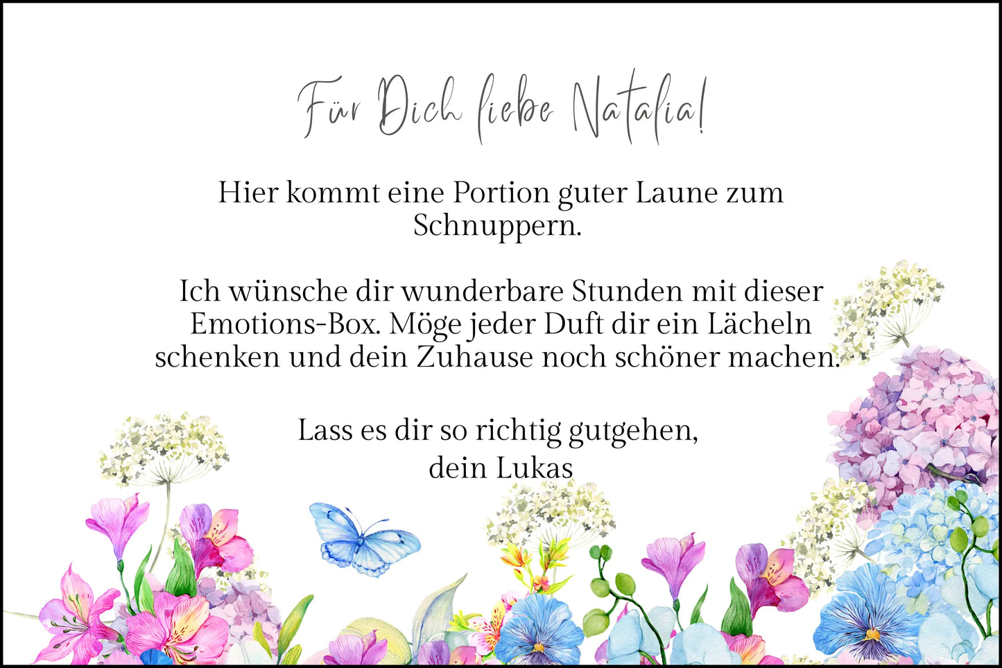EMOTIONS BOX - 4 Düfte Deiner Wahl
