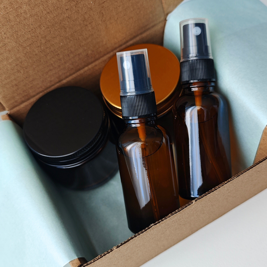 EMOTIONS BOX - 2 Kerzen,  2 Room Sprays Deiner Wahl